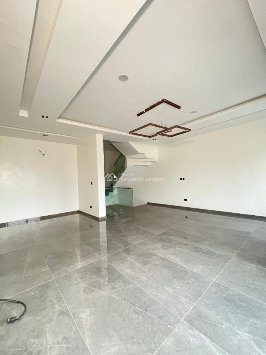 Luxury 4 Bedroom Self Compound Terrace Duplex with Bq and Ante Room, Lekki Phase 1, Lekki, Lagos, Terraced Duplex for Sale