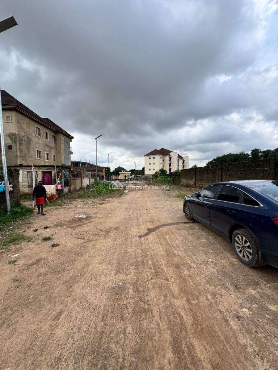 Excellent Location for High / Medium Density Residential Housing, Adjacent Ics School Near Airport Junction, Jabi, Abuja, Residential Land for Sale