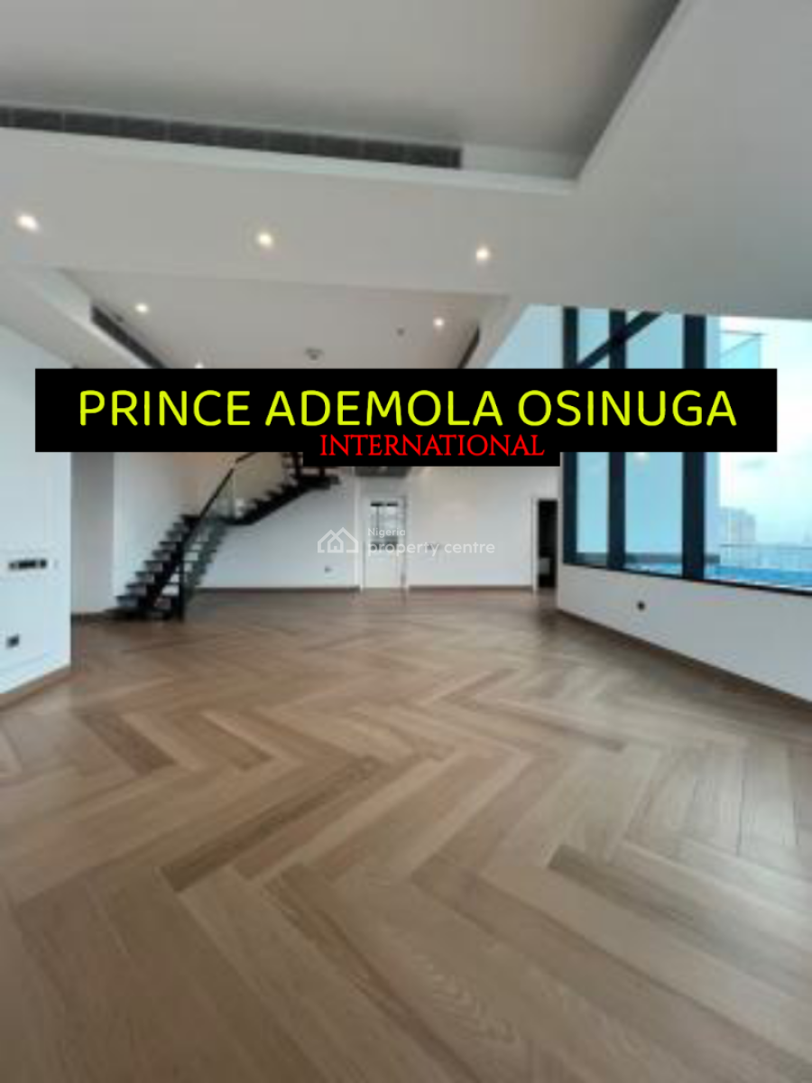 Luxury 4 Bedroom Apartment on 2 Floors+pool+gym+lounge Etc, Old Ikoyi, Ikoyi, Lagos, Terraced Duplex for Rent