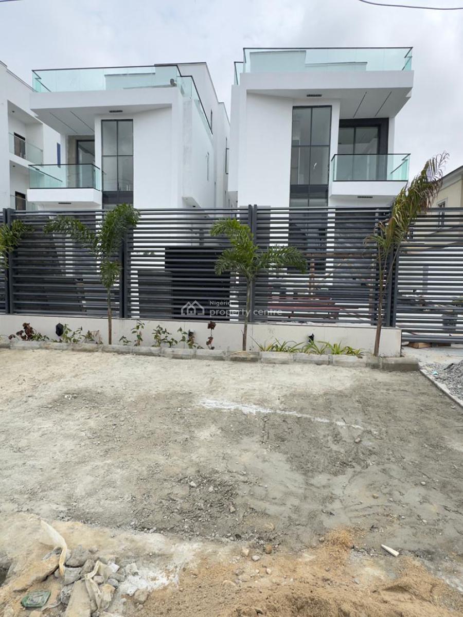 Contemporary 5 Bedroom Detached Duplex with Pool,cinema and Terrace, Chevron, Lekki, Lagos, Detached Duplex for Sale