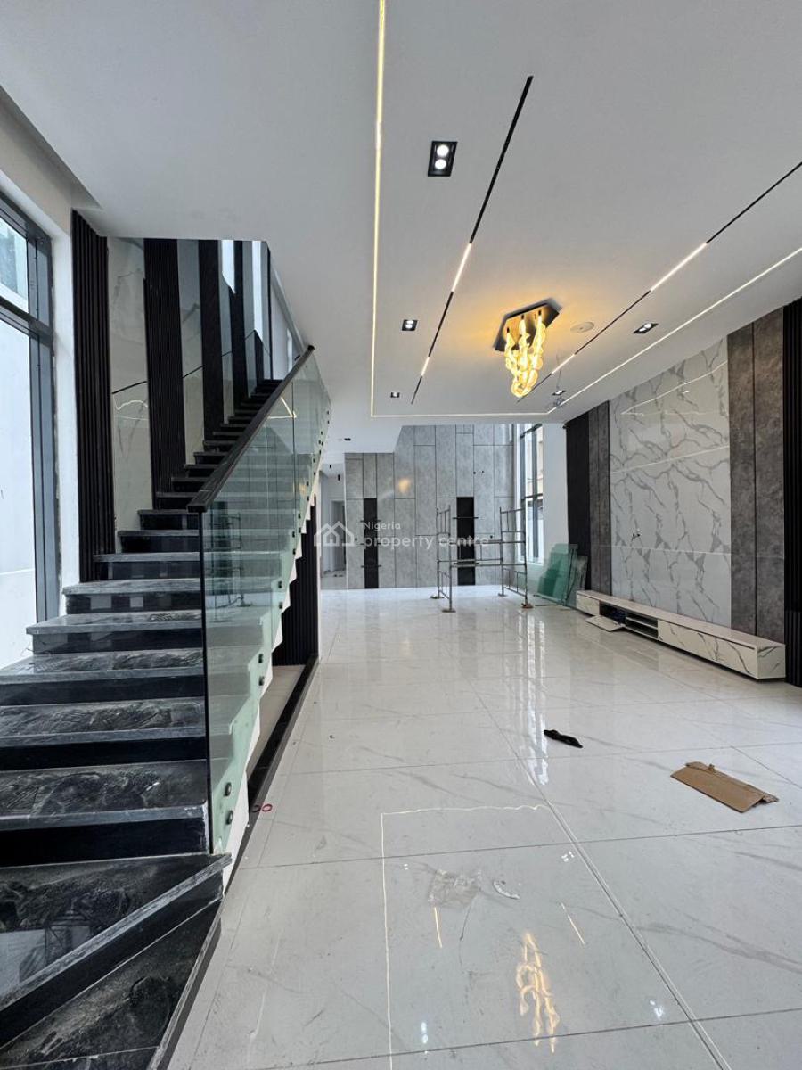 Contemporary 5 Bedroom Detached Duplex with Pool,cinema and Terrace, Chevron, Lekki, Lagos, Detached Duplex for Sale
