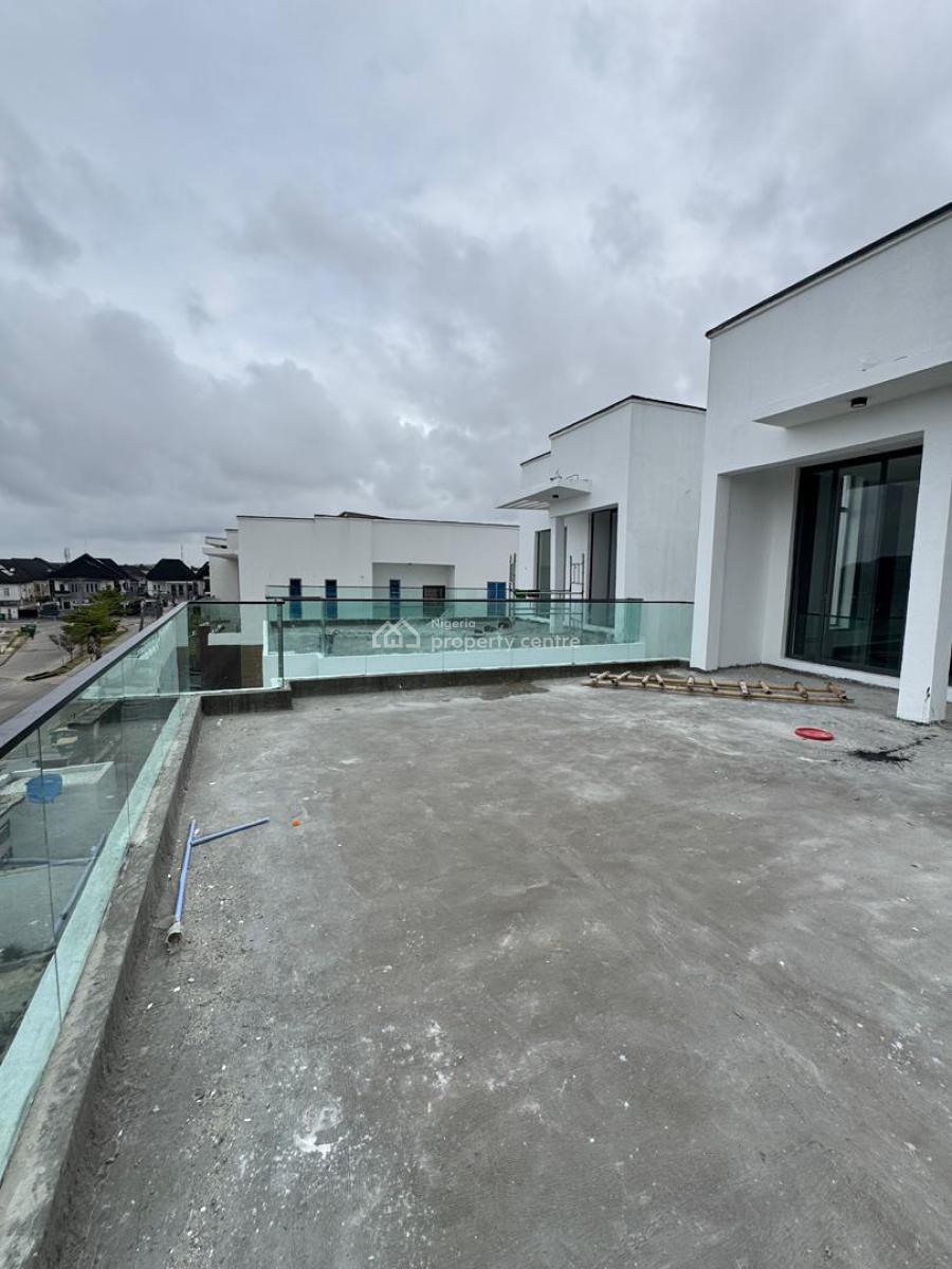 Contemporary 5 Bedroom Detached Duplex with Pool,cinema and Terrace, Chevron, Lekki, Lagos, Detached Duplex for Sale