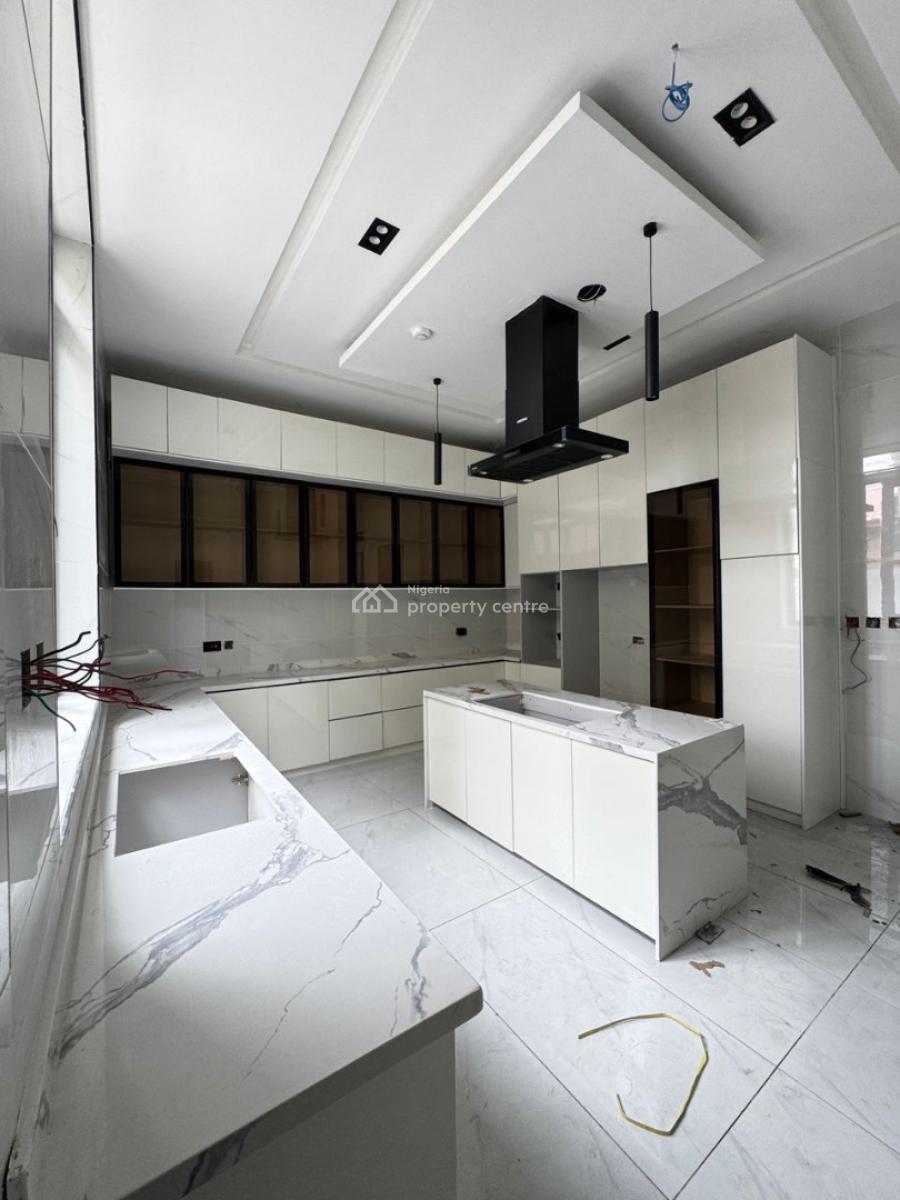 Contemporary 5 Bedroom Detached Duplex with Pool,cinema and Terrace, Chevron, Lekki, Lagos, Detached Duplex for Sale