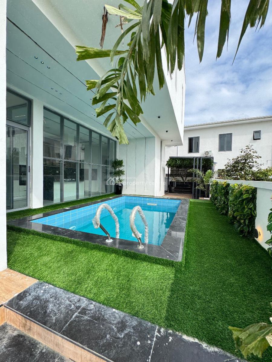 Contemporary 5 Bedroom Luxury Duplex with Pool,cinema,rooftop Terrace, Osapa, Lekki, Lagos, Detached Duplex for Sale