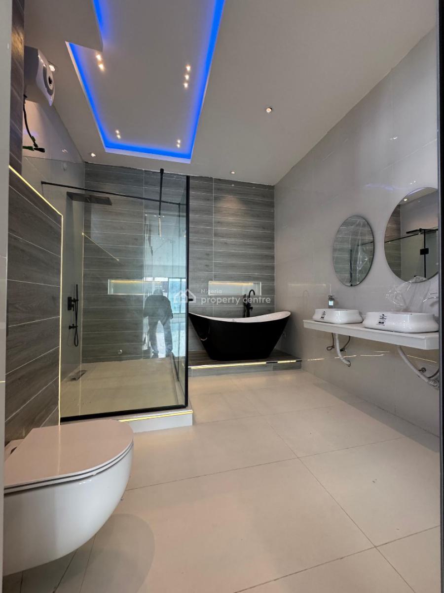 Contemporary 5 Bedroom Luxury Duplex with Pool,cinema,rooftop Terrace, Osapa, Lekki, Lagos, Detached Duplex for Sale