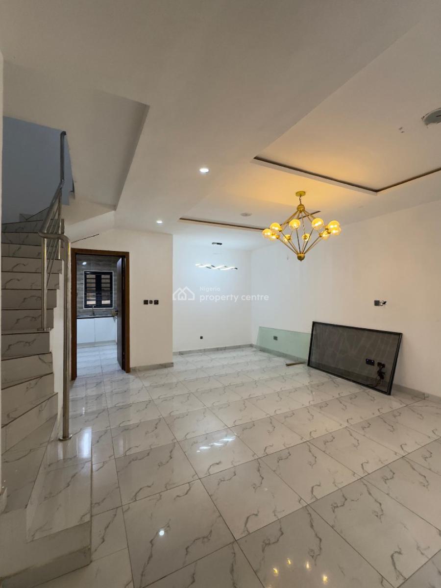 Stylish 4 Bedroom Terrace Duplex on Two Floors with Private Pool& Gym, Chevron, Lekki, Lagos, Terraced Duplex for Sale