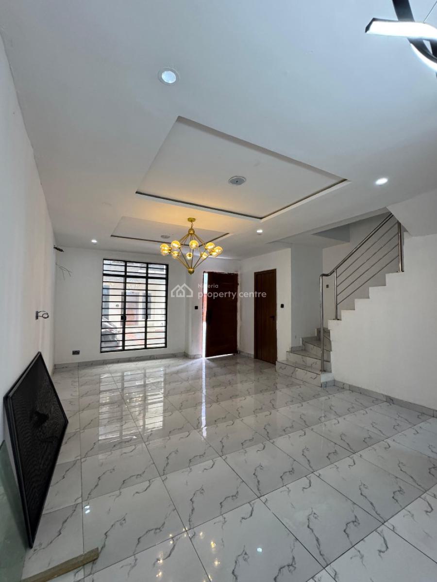 Stylish 4 Bedroom Terrace Duplex on Two Floors with Private Pool& Gym, Chevron, Lekki, Lagos, Terraced Duplex for Sale