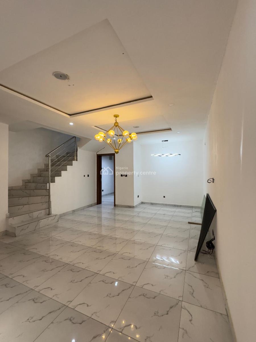 Stylish 4 Bedroom Terrace Duplex on Two Floors with Private Pool& Gym, Chevron, Lekki, Lagos, Terraced Duplex for Sale