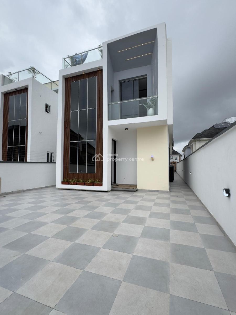 Contemporary 5 Bedroom Detached Duplex with Pool ,cinema and  Terrace, Chevron, Lekki, Lagos, Detached Duplex for Sale