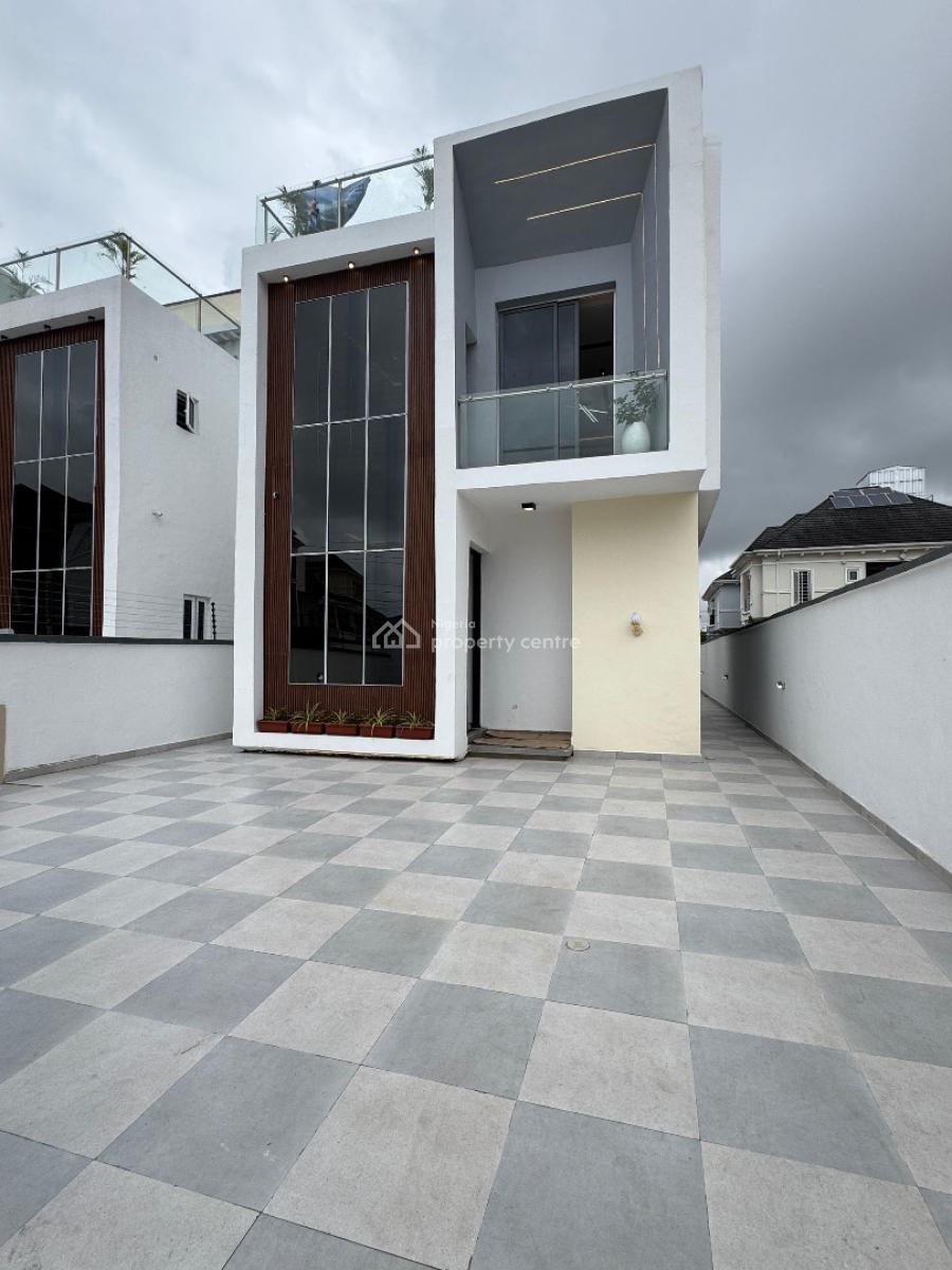 Contemporary 5 Bedroom Detached Duplex with Pool ,cinema and  Terrace, Chevron, Lekki, Lagos, Detached Duplex for Sale