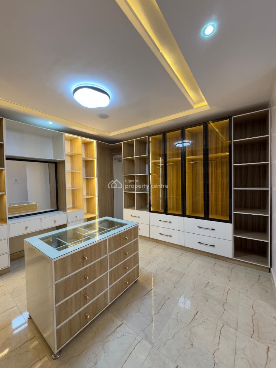 Contemporary 5 Bedroom Detached Duplex with Pool ,cinema and  Terrace, Chevron, Lekki, Lagos, Detached Duplex for Sale