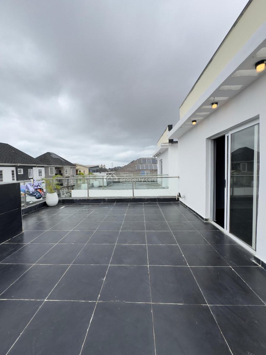 Contemporary 5 Bedroom Detached Duplex with Pool ,cinema and  Terrace, Chevron, Lekki, Lagos, Detached Duplex for Sale