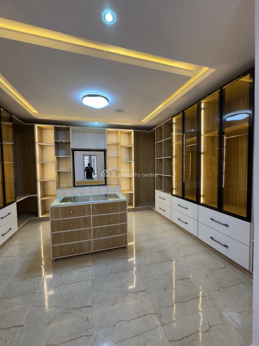 Contemporary 5 Bedroom Detached Duplex with Pool ,cinema and  Terrace, Chevron, Lekki, Lagos, Detached Duplex for Sale
