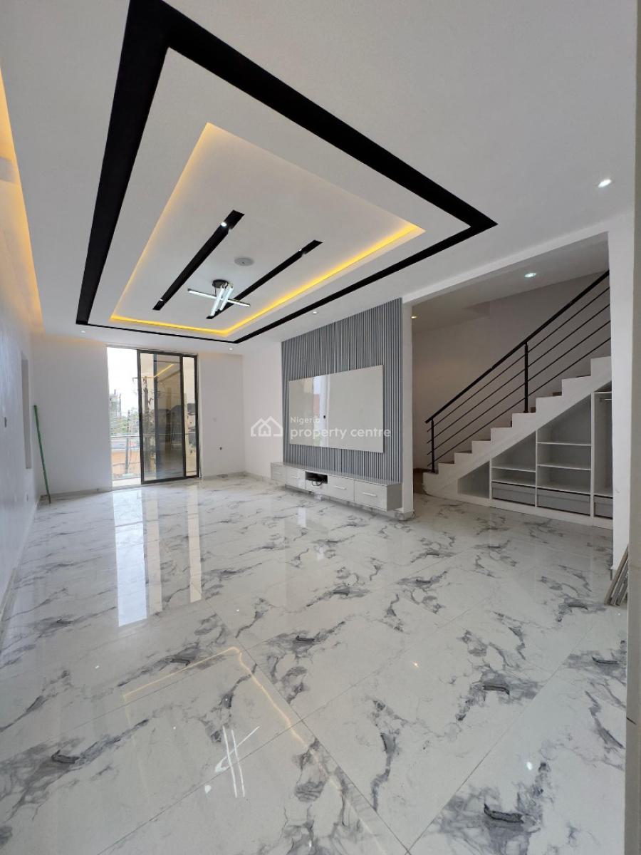 Contemporary 5 Bedroom Detached Duplex with Pool ,cinema and  Terrace, Chevron, Lekki, Lagos, Detached Duplex for Sale