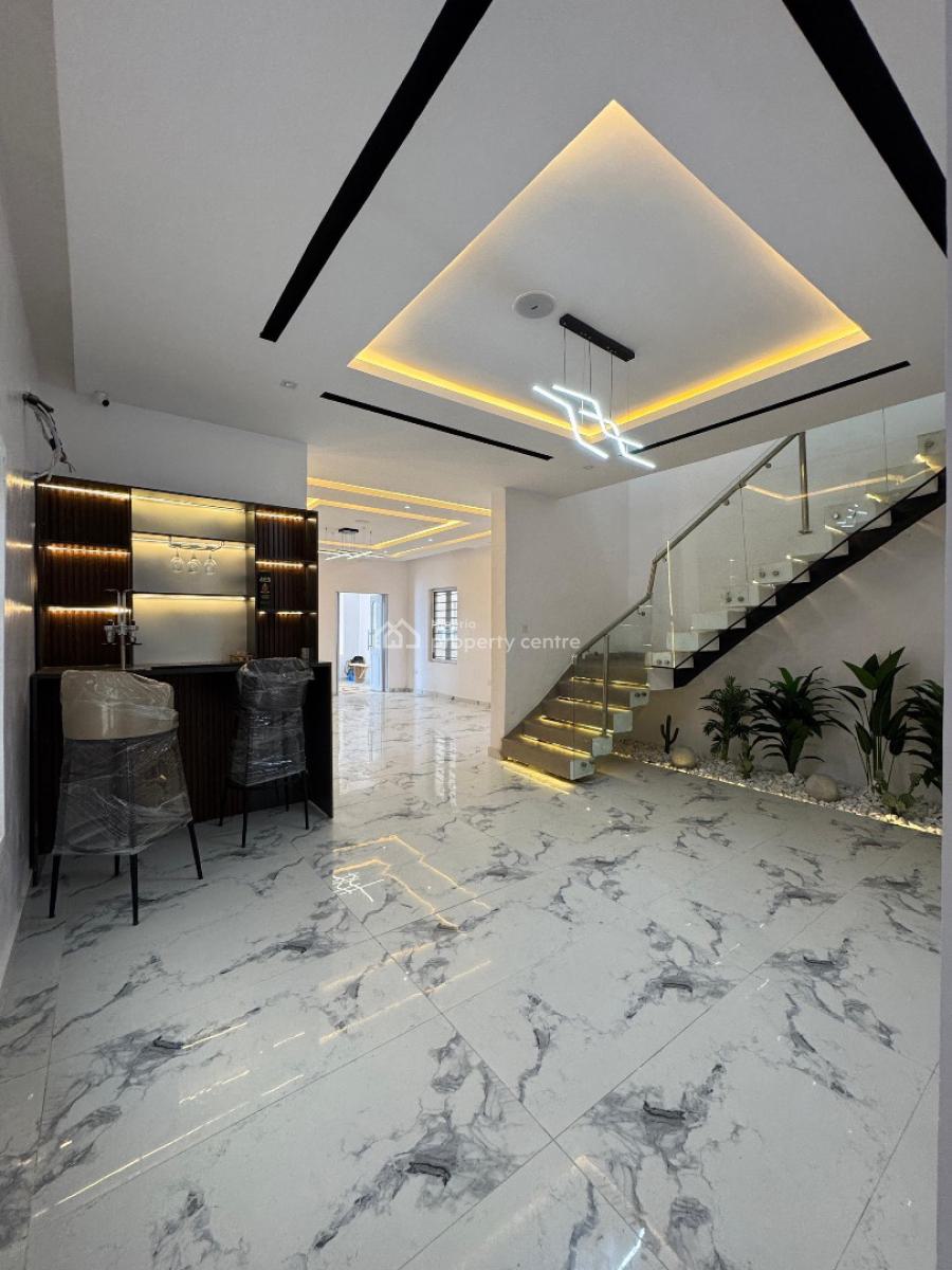 Contemporary 5 Bedroom Detached Duplex with Pool ,cinema and  Terrace, Chevron, Lekki, Lagos, Detached Duplex for Sale