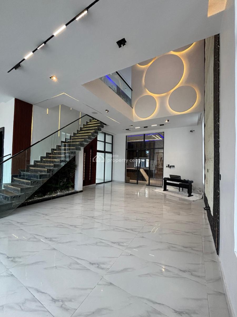 Contemporary 5 Bedroom Luxury Duplex with Pool, Chevron, Lekki, Lagos, Detached Duplex for Sale