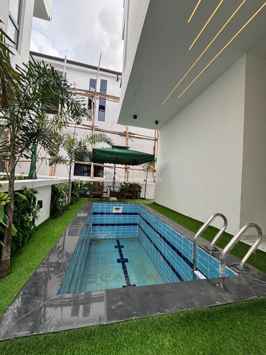 Contemporary 5 Bedroom Luxury Duplex with Pool, Chevron, Lekki, Lagos, Detached Duplex for Sale