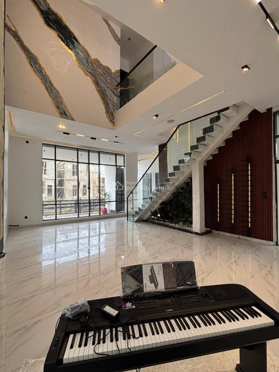 Contemporary 5 Bedroom Luxury Duplex with Pool, Chevron, Lekki, Lagos, Detached Duplex for Sale