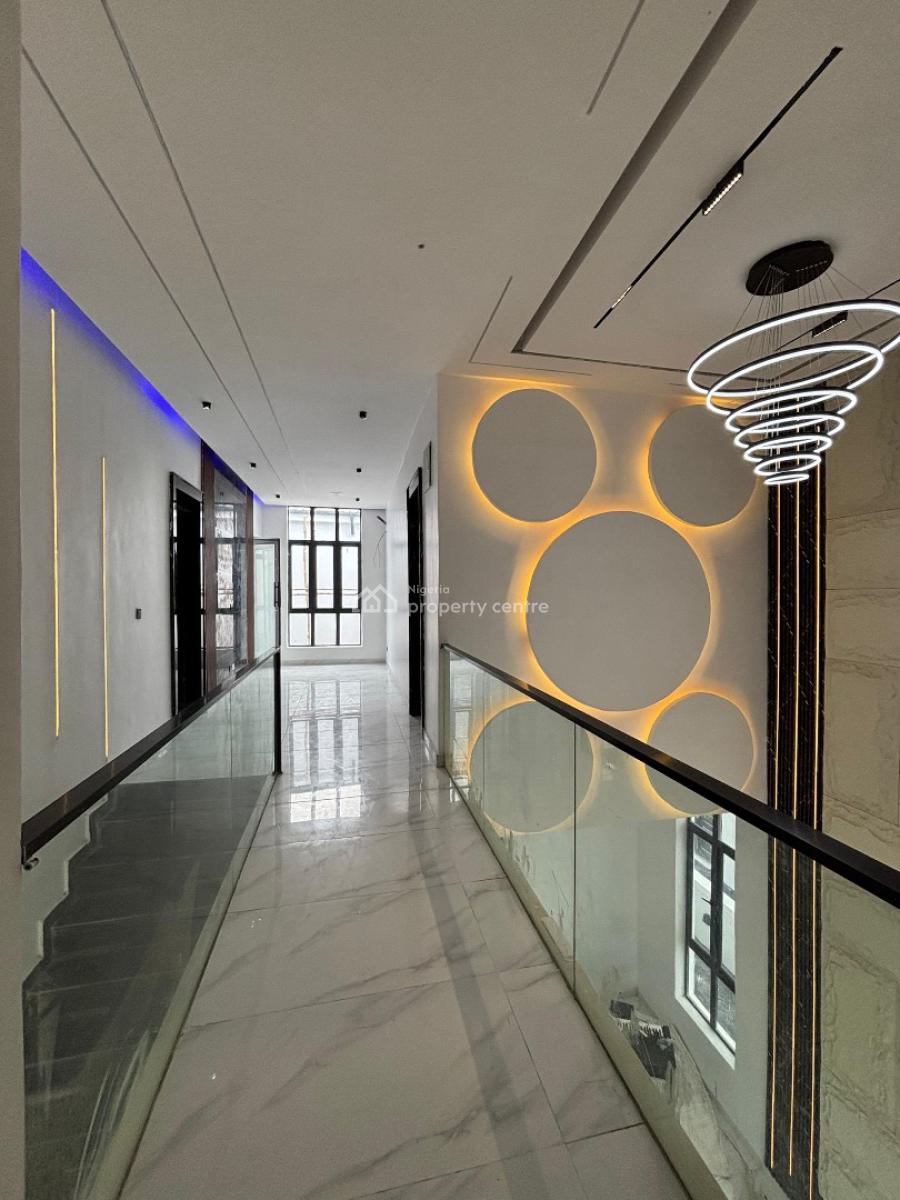 Contemporary 5 Bedroom Luxury Duplex with Pool, Chevron, Lekki, Lagos, Detached Duplex for Sale
