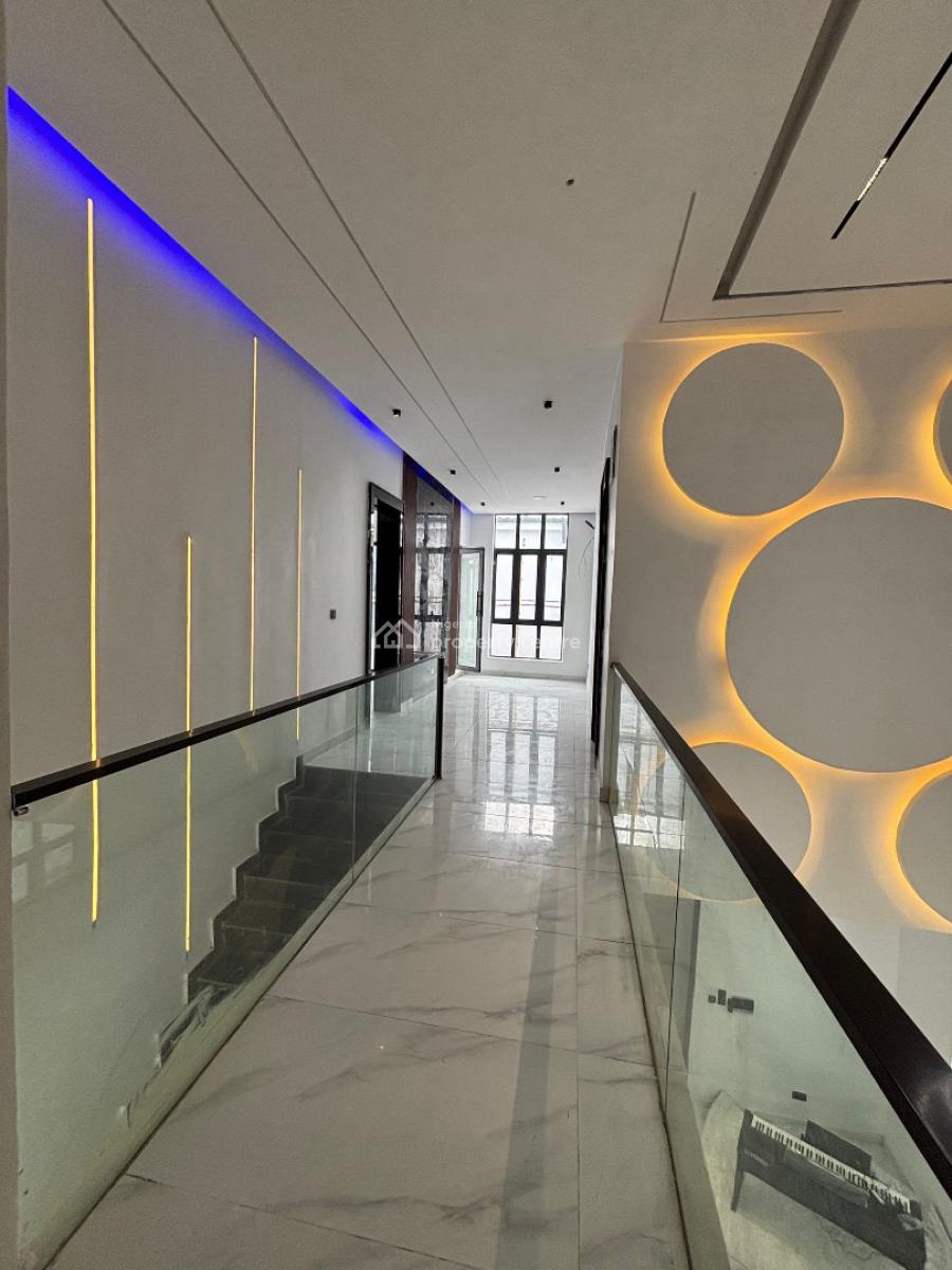 Contemporary 5 Bedroom Luxury Duplex with Pool, Chevron, Lekki, Lagos, Detached Duplex for Sale