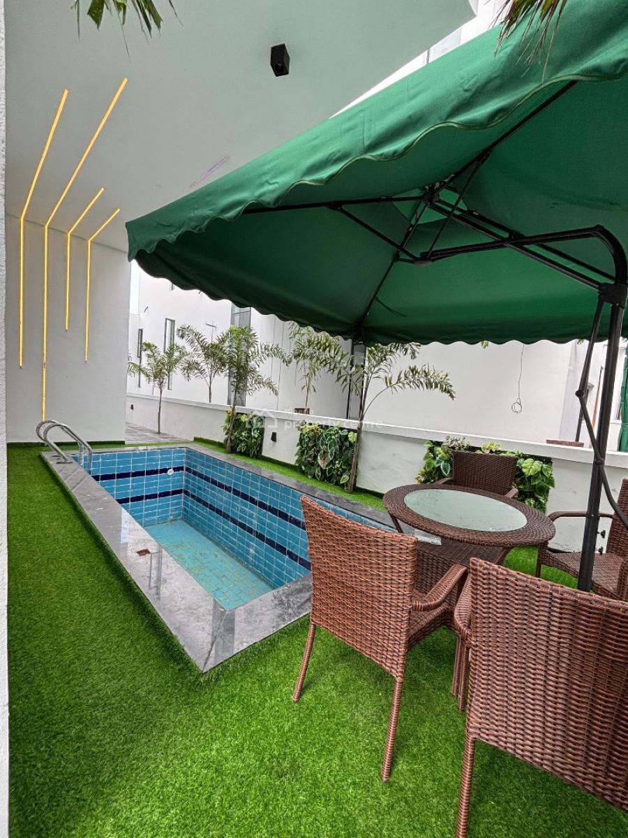 Contemporary 5 Bedroom Luxury Duplex with Pool, Chevron, Lekki, Lagos, Detached Duplex for Sale