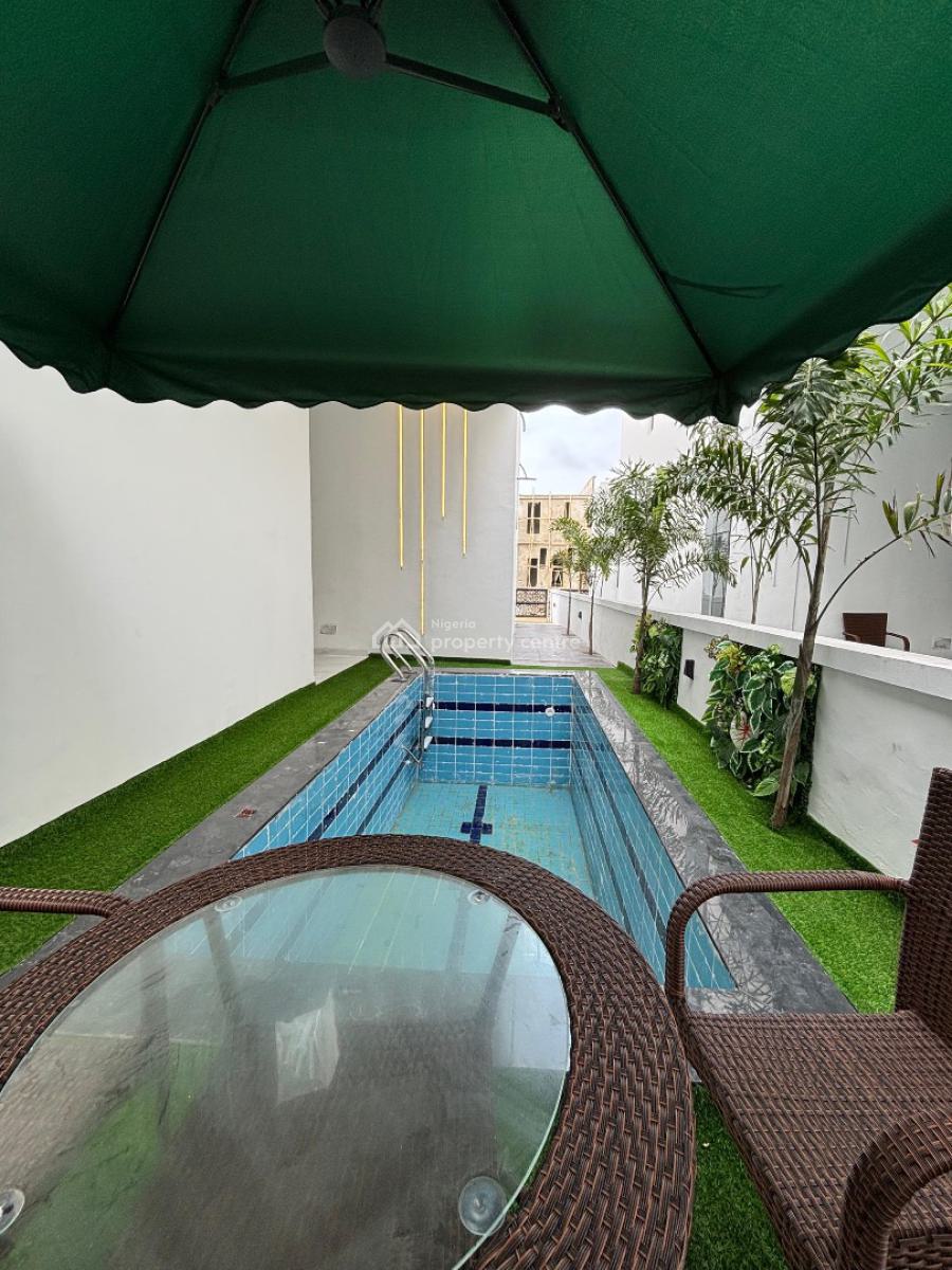 Contemporary 5 Bedroom Luxury Duplex with Pool, Chevron, Lekki, Lagos, Detached Duplex for Sale