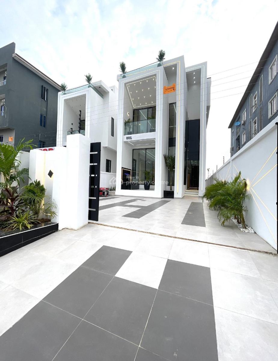 5 Bedroom Smart Duplex with Swimming Pool, Chevron Lekki Toll Gate, Lekki Phase 1, Lekki, Lagos, Detached Duplex for Sale