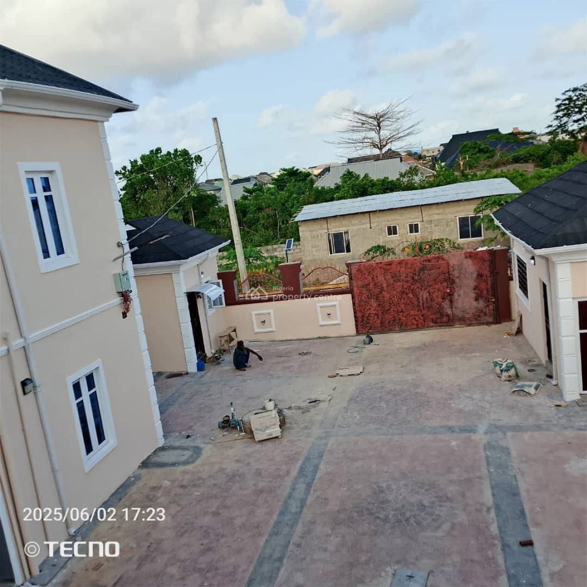 a Brand New Spacious Luxury One Bedroom in an Estate, Igbogbo, Ikorodu, Lagos, Mini Flat (room and Parlour) for Rent