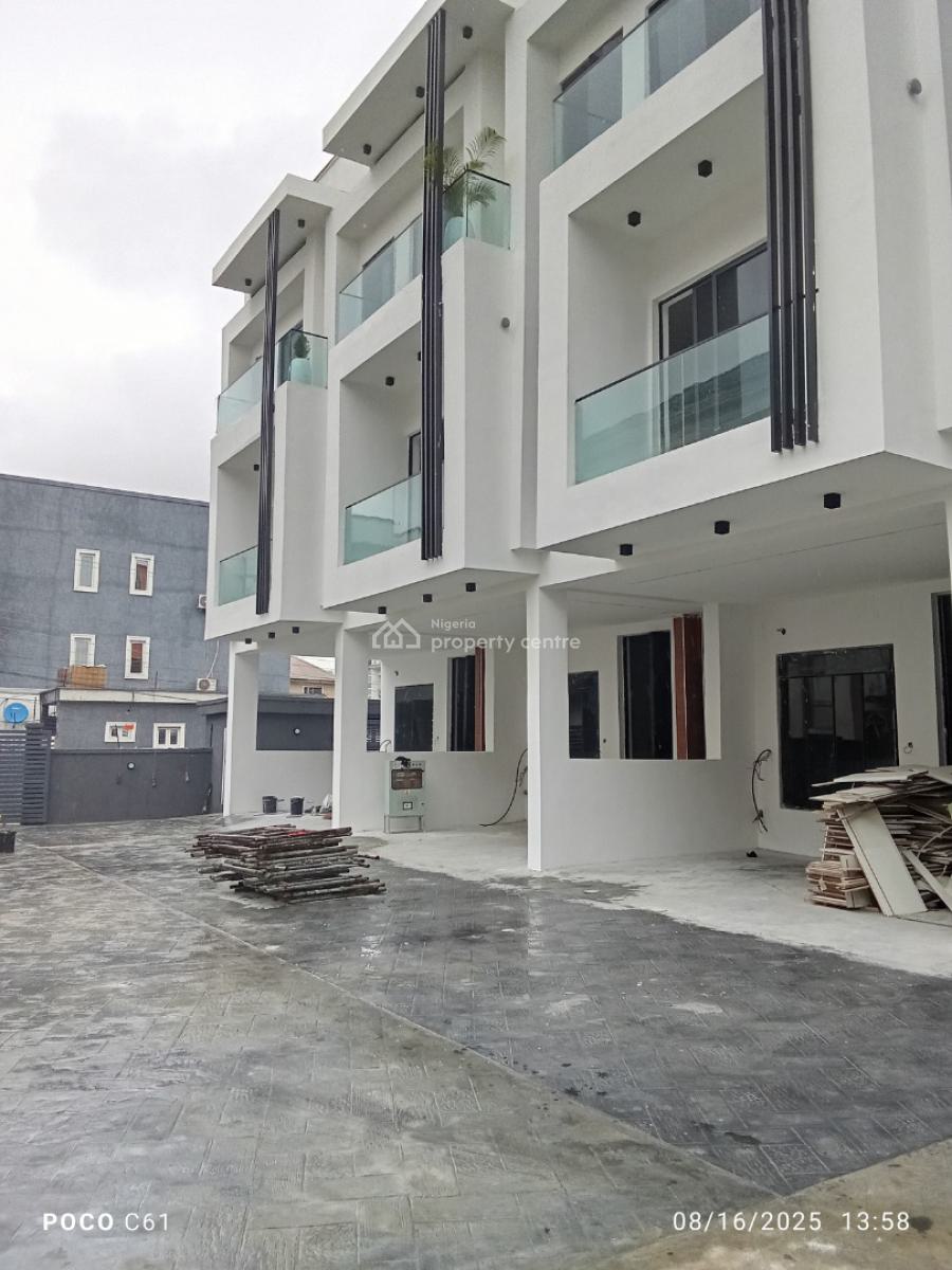 Luxury 4 Bedroom Terrace Maissionate with Swim Pool, Green Area, Osapa London Lekki, Osapa, Lekki, Lagos, Terraced Duplex for Sale