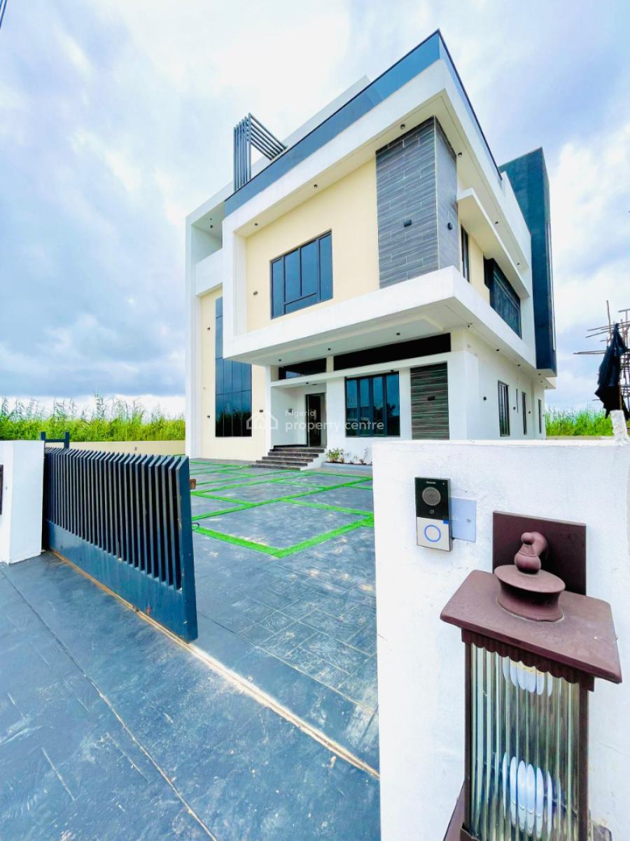 Luxury 6 Bedroom Duplex with 2 Bqs and Swimming Pool, Chevron, Lekki, Lagos, Detached Duplex for Sale