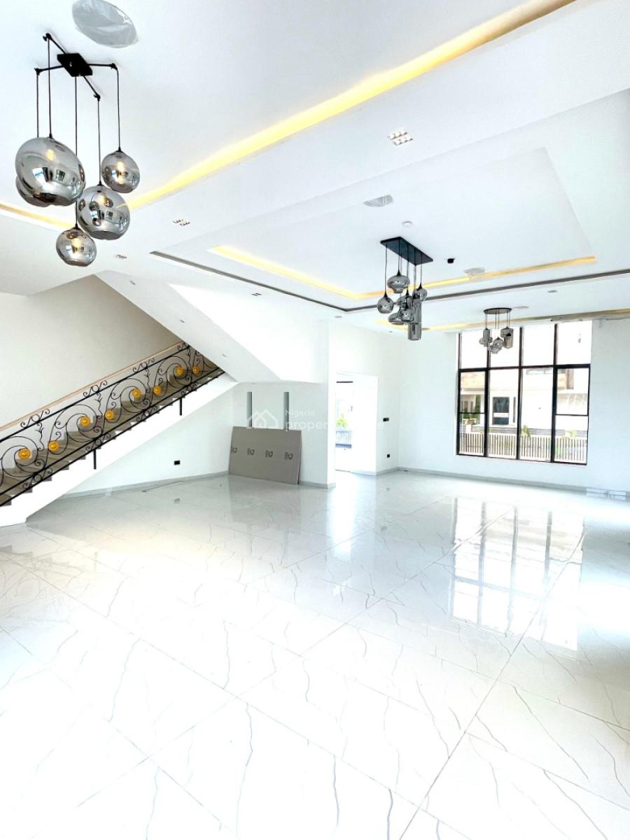 Luxury 6 Bedroom Duplex with 2 Bqs and Swimming Pool, Chevron, Lekki, Lagos, Detached Duplex for Sale