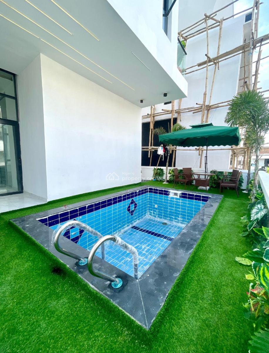 5 Bedroom Duplex with S/pool, Chevron Toll Gate Lekki, Lekki Phase 1, Lekki, Lagos, Detached Duplex for Sale