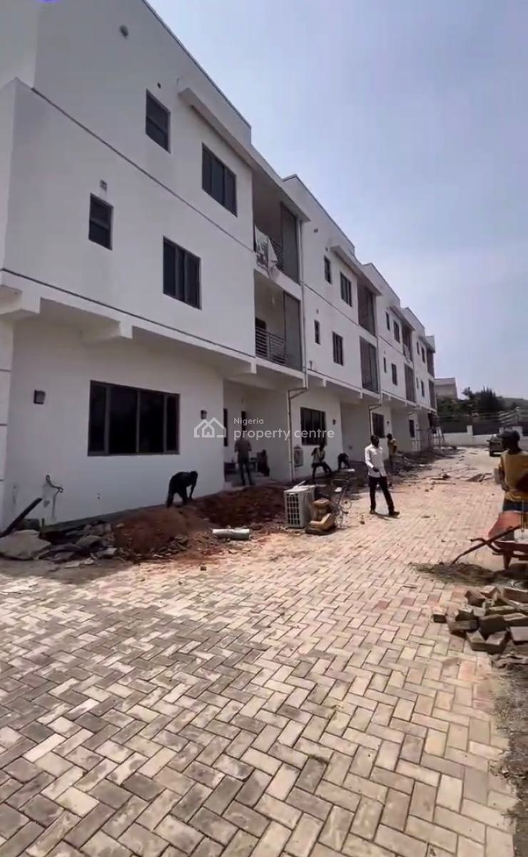 Brand New 4units of 6bedroom Terrace Duplex with Bq Each, Diplomatic Zone, Katampe Extension, Katampe, Abuja, Terraced Duplex for Sale