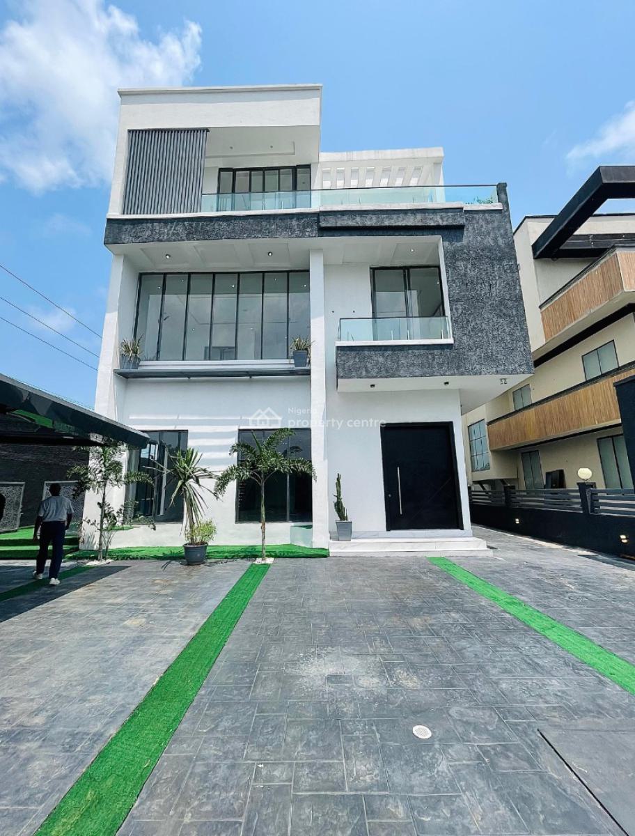 5 Bedroom Detached Duplex with S/pool, Osapa Lekki, Osapa, Lekki, Lagos, Detached Duplex for Sale
