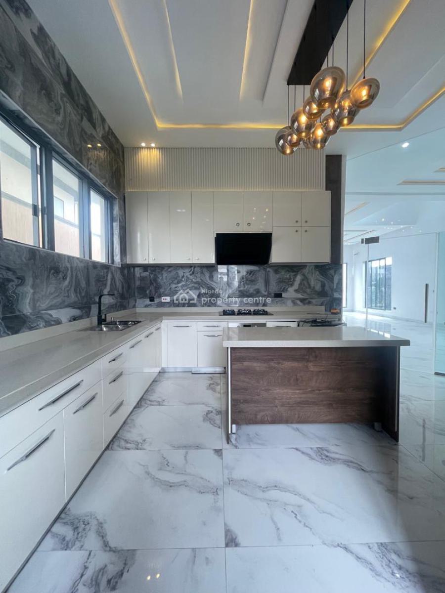 Automated 5 Bedroom Fully Detached Duplex with Bq, State of The Art Automated 5 Bed in Osapa London, Lekki, Lagos, Detached Duplex for Sale