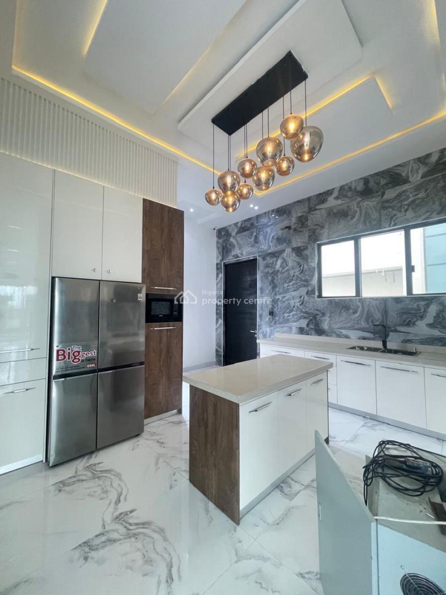 Automated 5 Bedroom Fully Detached Duplex with Bq, State of The Art Automated 5 Bed in Osapa London, Lekki, Lagos, Detached Duplex for Sale