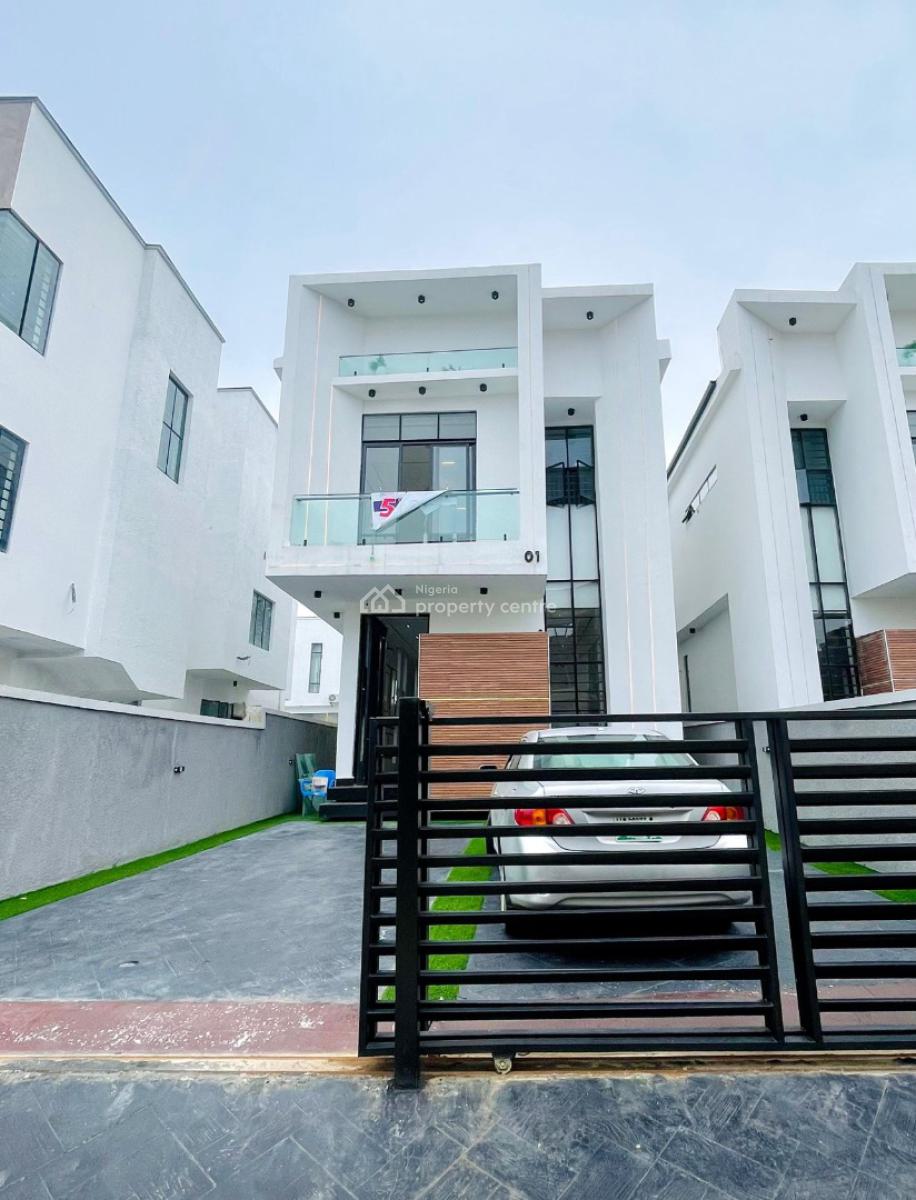 5 Bedroom Detached Duplex with Bq, Chevron Lekki Toll Gate, Lekki Phase 1, Lekki, Lagos, Detached Duplex for Sale