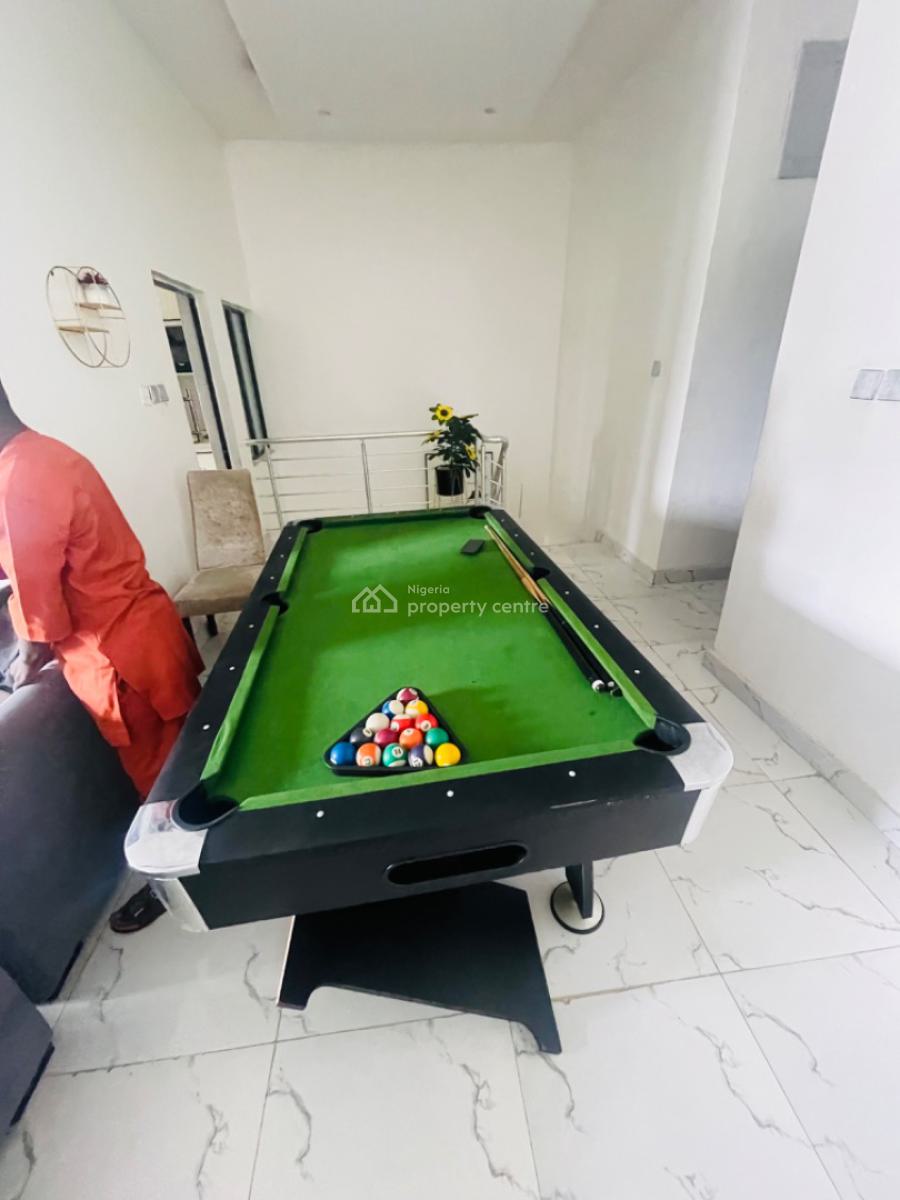 Fully Furnished 2 Bedroom Apartment Snooker, Inverter, Personal Generator, Ologolo, Lekki, Lagos, Flat / Apartment for Rent