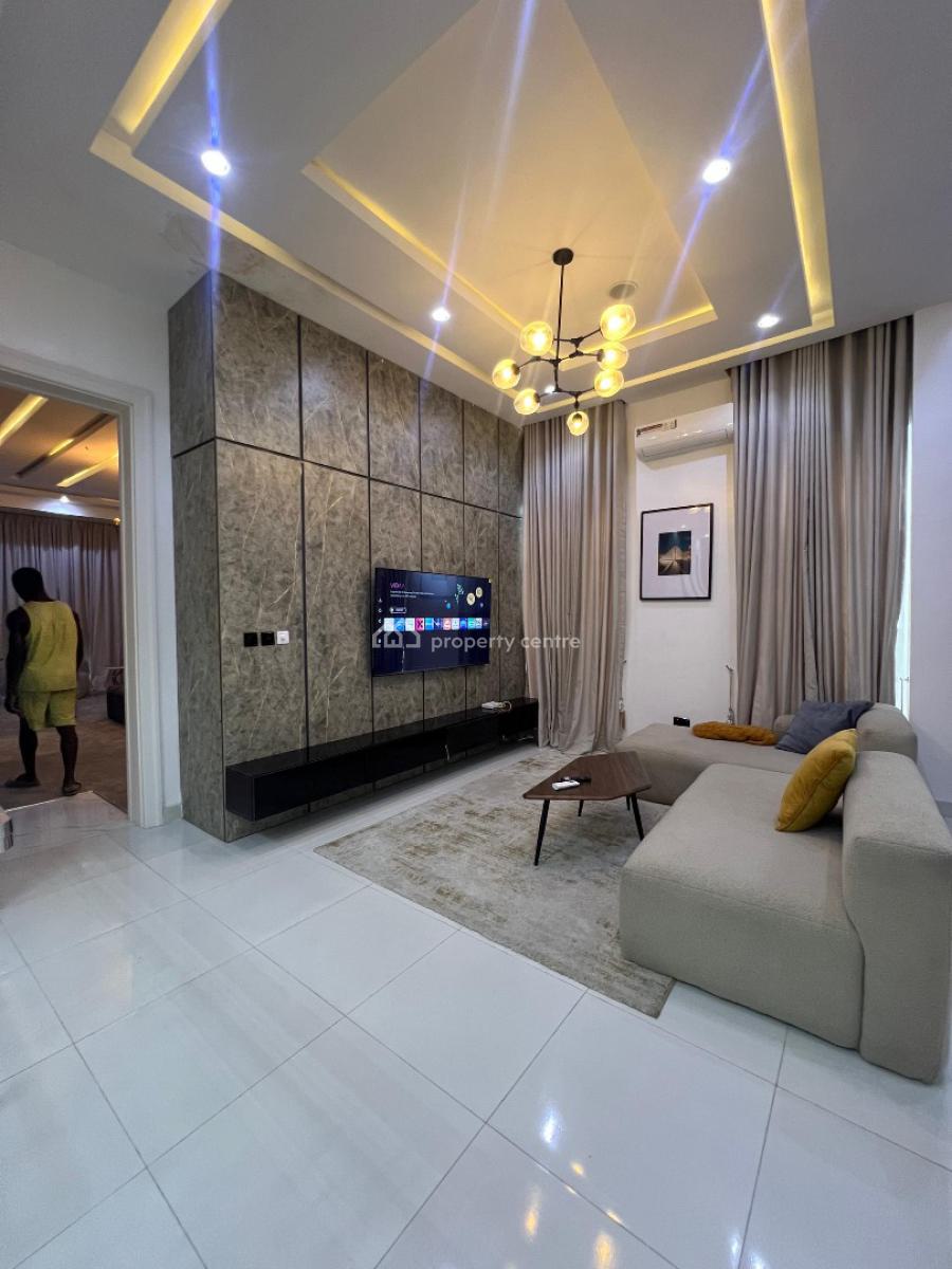 Fully Furnished Deluxe Smart 5 Bedroom Fully Detached Duplex with Pool, Megamond Estate, Ikota, Lekki, Lagos, Detached Duplex for Rent