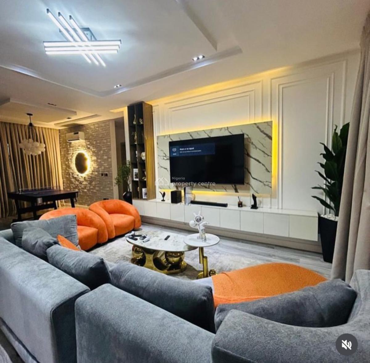 2 Bedroom Fully Furnished Apartment, Ikate Lekki, Ikate, Lekki, Lagos, Flat / Apartment for Rent