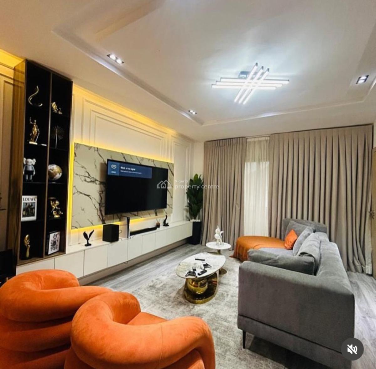 2 Bedroom Fully Furnished Apartment, Ikate Lekki, Ikate, Lekki, Lagos, Flat / Apartment for Rent