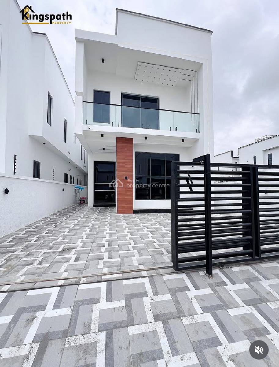 Well Spacious 4 Bedroom Fully Detached Duplex with Bq, Ajah, Lekki, Lagos, Detached Duplex for Sale