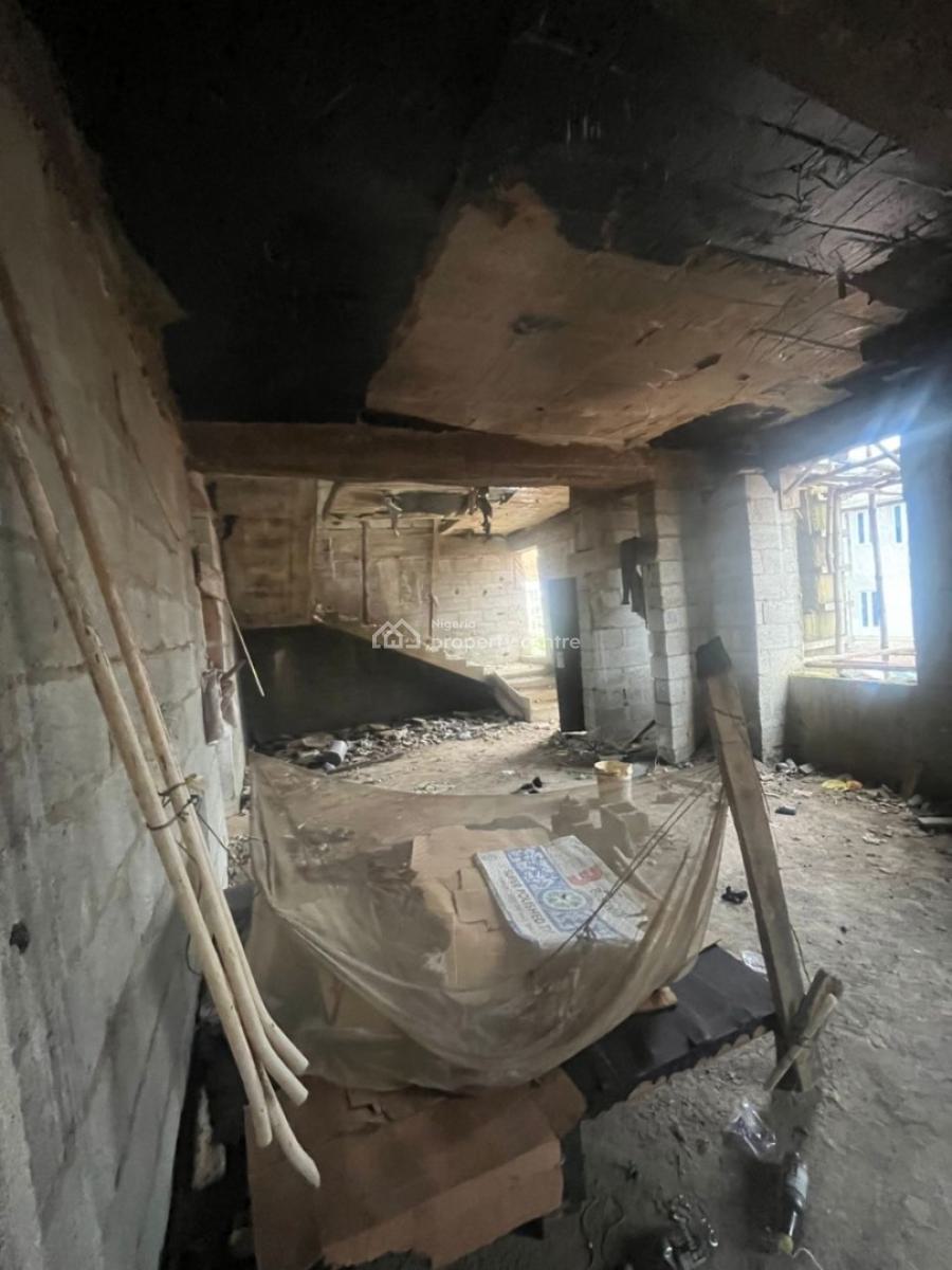3 Bedroom Carcass with Bq, Fo1 Layout, Kubwa, Abuja, House for Sale