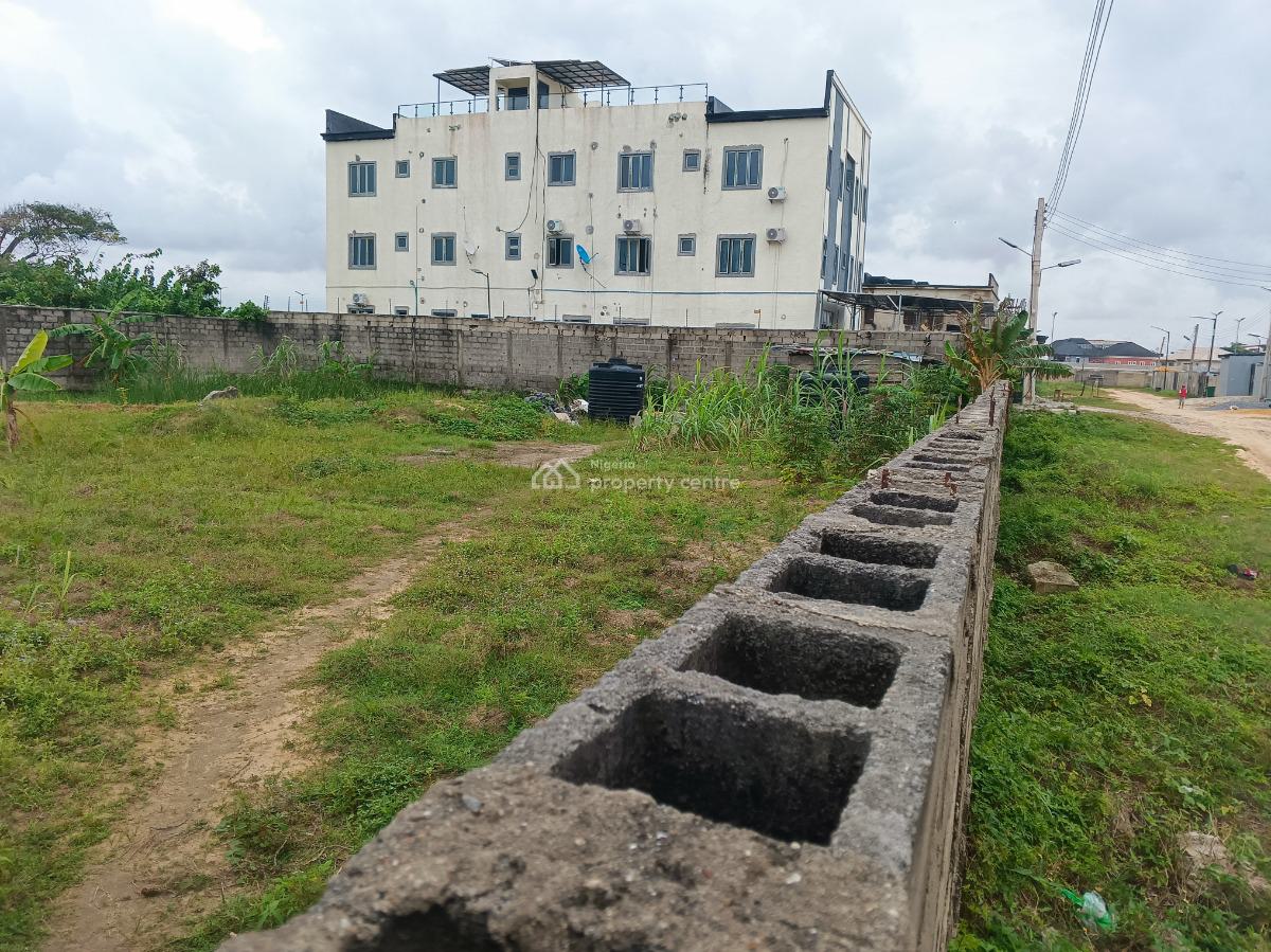 One & Half Plots of Land, 960aqm, Atlantic View Estate, Alpha Beach Road, New-road Bustop, Igbo Efon, Lekki, Lagos, Residential Land for Sale