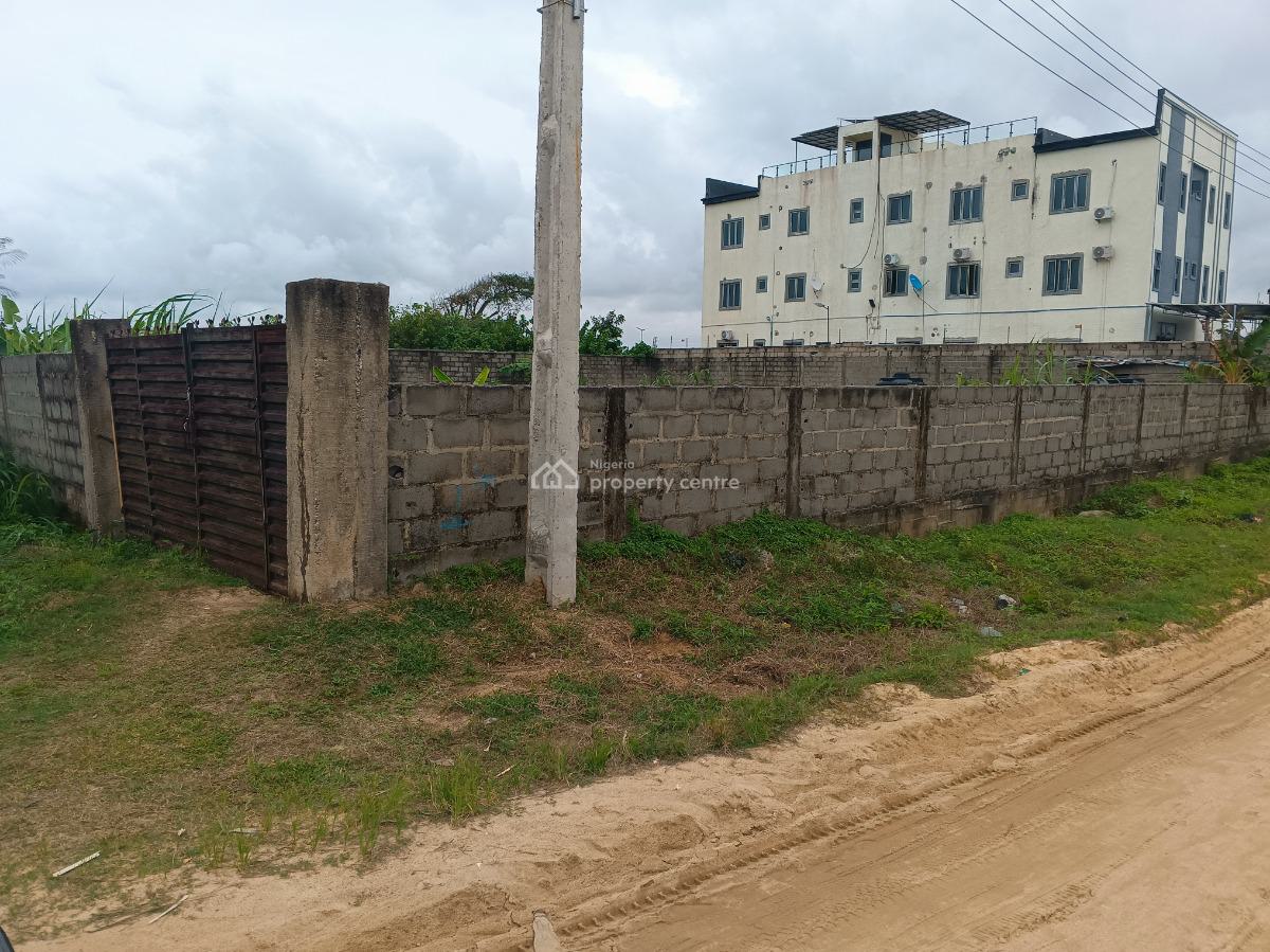 One & Half Plots of Land, 960aqm, Atlantic View Estate, Alpha Beach Road, New-road Bustop, Igbo Efon, Lekki, Lagos, Residential Land for Sale