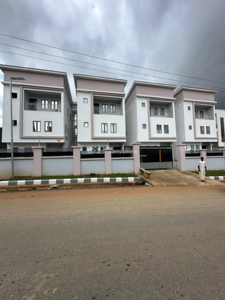 Newly Built 4bedroom Terrace Duplex with Bq, Katampe Main(7min to Maitama), Katampe, Abuja, Terraced Duplex for Sale