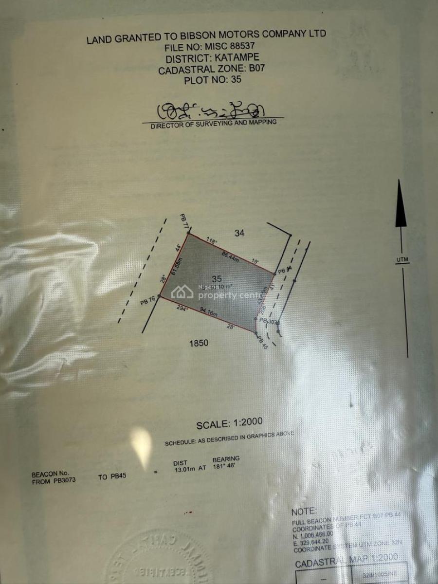 Plot of Land, Katampe (main), Katampe, Abuja, Land for Sale
