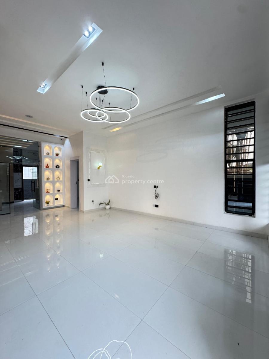 Exquisite 4 Bedroom Detached Duplex with a Bq and Pool, Chevron, Lekki, Lagos, House for Sale