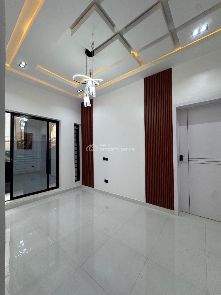 Exquisite 4 Bedroom Detached Duplex with a Bq and Pool, Chevron, Lekki, Lagos, House for Sale