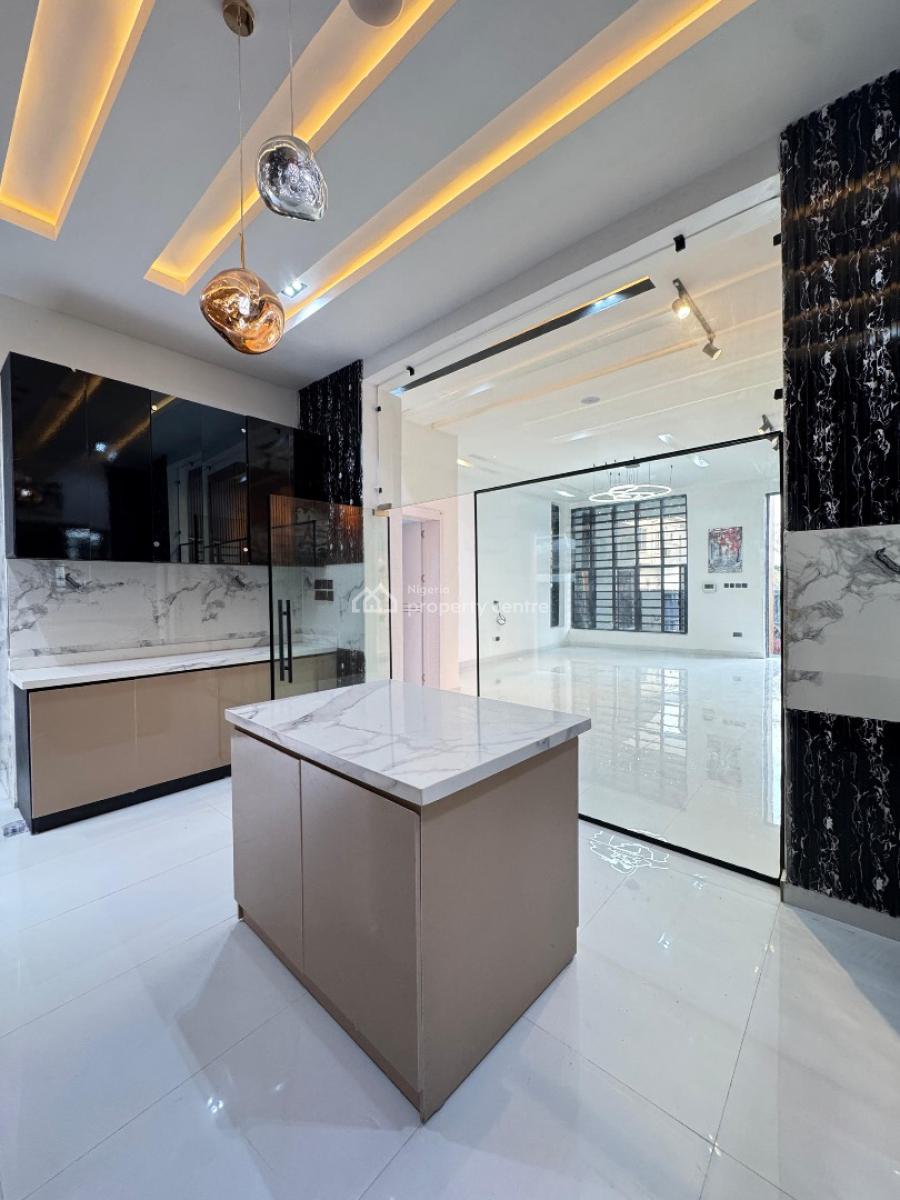 Exquisite 4 Bedroom Detached Duplex with a Bq and Pool, Chevron, Lekki, Lagos, House for Sale